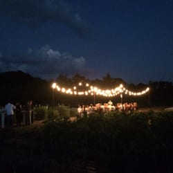 Dinner in the Field - Beautiful night!