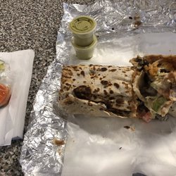 Juancho’s - Chicago Heights - Steak burrito.