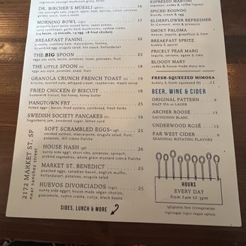 Wooden Spoon - Menu - Breakfast & Brunch Near Me - San Francisco, California Wooden Spoon - Menu - Breakfast & Brunch Near Me - San Francisco, California