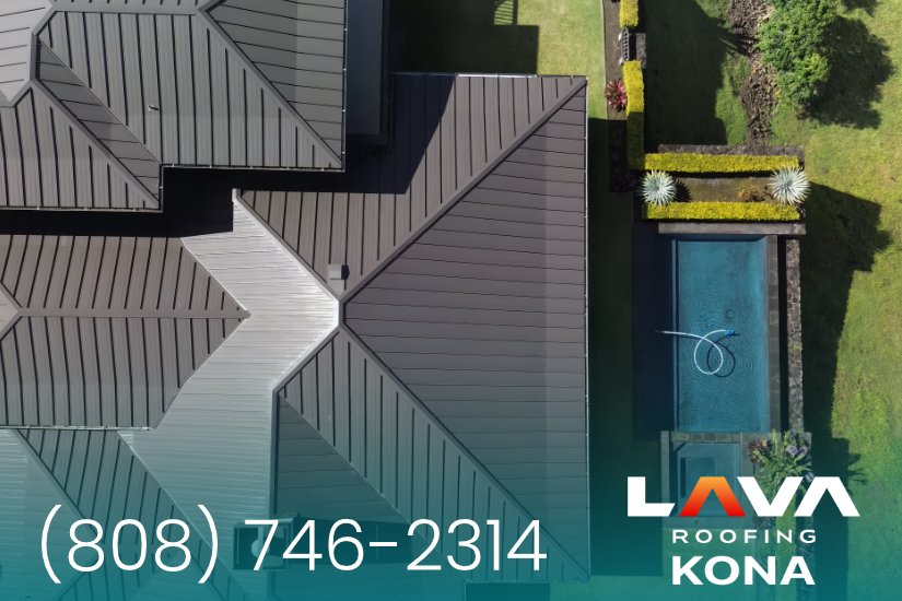 Slide of Lava Roofing Kona