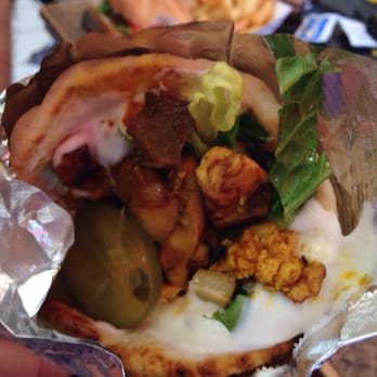 21st Street Grill - Chicken Schwarma Pita - Ice Cream & Frozen Yogurt Near Me - Virginia Beach, Virginia