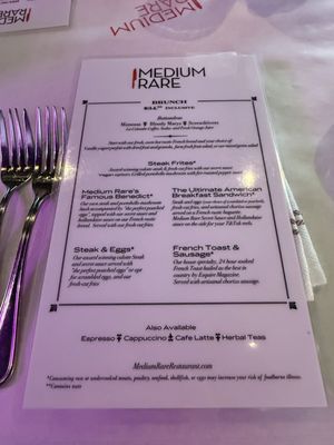 Menu photo 7 Medium Rare Dallas Dallas, TX Menu photo 7 Medium Rare Dallas Dallas, TX