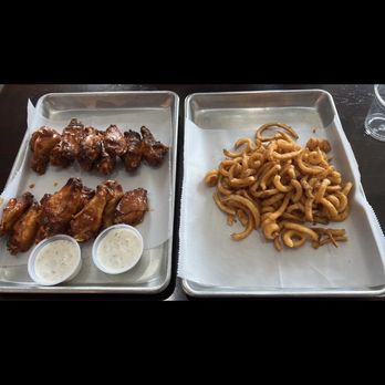 Bad Chicken - This was the 16 Piece Bone-In Chicken Wings , 8 honey mango and 8 buffalo. - Chicken Wings Near Me - Dallas, Texas