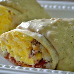 Jim's Place - Our hearty breakfast burrito