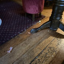 Cumiskey's - The food all across the floor