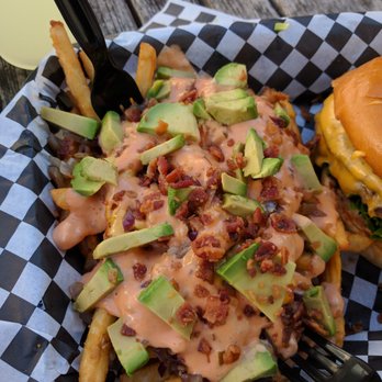 Grinderz - Pigsy fries up close - yummmm - Burgers Near Me - Huntington Beach, California