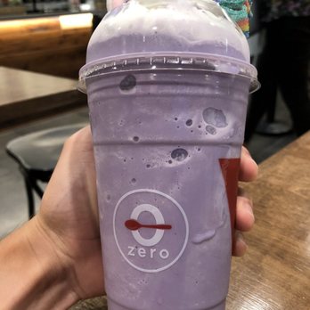 Zero Degrees - Ube milkshake - Bubble Tea Near Me - Eugene, Oregon