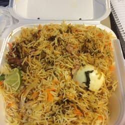 Saigruha Indian Restaurant and Grocery - That's a lot of chicken biryani rice!