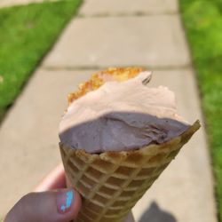 Sweet Cooie's - Mexican scoop in a waffle cone