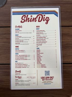 Menu photo 6 Shin Dig Indianapolis, IN