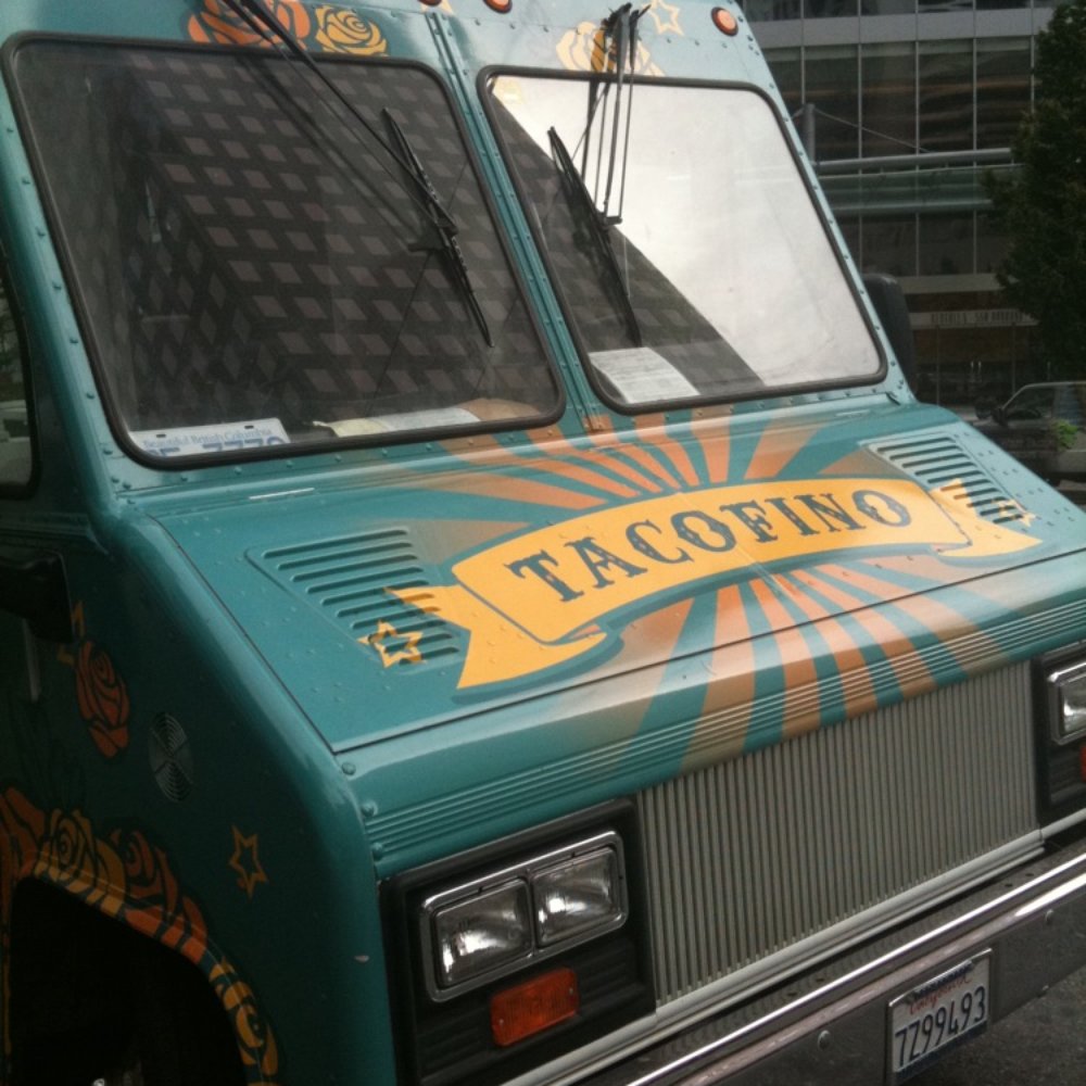 TacoFino - The front of the blue burrito truck. - Mexican Near Me - Vancouver, British Columbia TacoFino - The front of the blue burrito truck. - Mexican Near Me - Vancouver, British Columbia