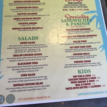 Capt'n Jack's Island Grill - American Near Me - Wildwood, New Jersey