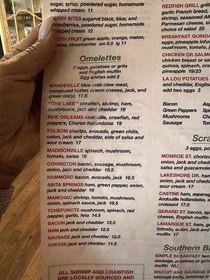 Menu photo 5 LaLou Mandeville, LA