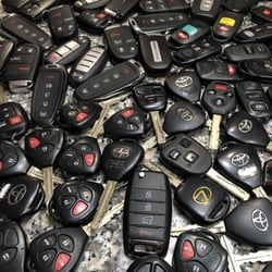 KeyMasters - They have most major automotive and truck keys in stock and the equipment to program them to your vehicle in minutes at a fraction of dealer