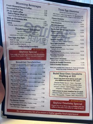 Menu photo 4 Skyline Diner Rensselaer, NY