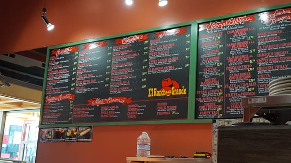 Menu photo 3 El Rancho Grande San Francisco, CA Menu photo 3 El Rancho Grande San Francisco, CA