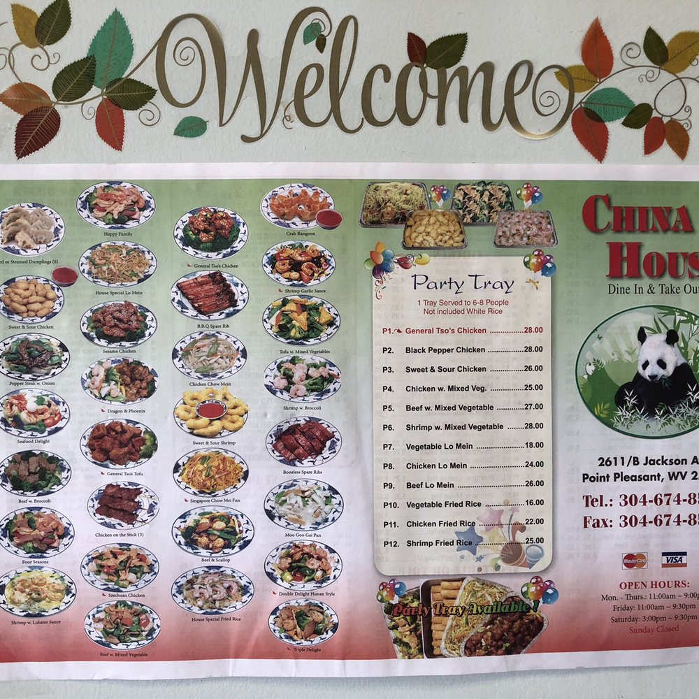 China house - 31Oct2018 - Chinese Near Me - Point Pleasant, West Virginia China house - 31Oct2018 - Chinese Near Me - Point Pleasant, West Virginia