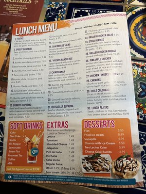 Menu photo 3 San Marcos Mexican Grill Enterprise, AL Menu photo 3 San Marcos Mexican Grill Enterprise, AL
