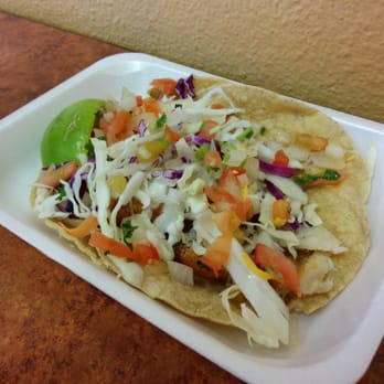 Los Jilberto's Taco Shop - Fish taco (small) - Mexican Near Me - Temecula, California