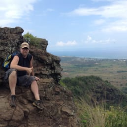 I made it to the top.