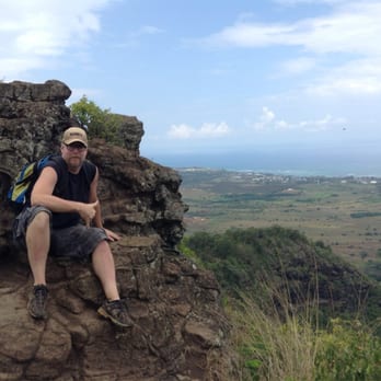 Nounou Trail - I made it to the top. - Hiking Near Me - Kapaa, Hawaii