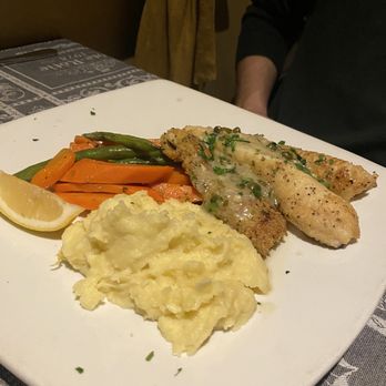 PortaBella - Monterey Bay Sand Dabs Dinner - Mediterranean Near Me - Carmel, California