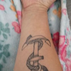 Hot Rodders Ink - The tattoo my son and I got 3 years ago matching and the lady did amazing