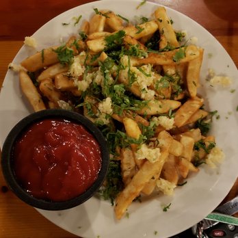 Bear Tooth Grill - Garlic fries... BOMB and spicy due to the fresh garlic. Nom Nom - Mexican Near Me - Anchorage, Alaska