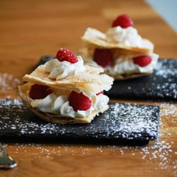Emilie Your French Chef - Raspberry Chantilly MilleFeuille