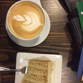 Avoca Coffee Roasters - Yummy latte with a vanilla cake! - Coffee & Tea Near Me - Fort Worth, Texas Avoca Coffee Roasters - Yummy latte with a vanilla cake! - Coffee & Tea Near Me - Fort Worth, Texas