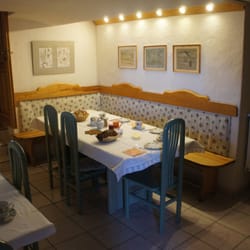 Gästehaus Lerchenfeld - Frühstückstisch für uns gedeckt...