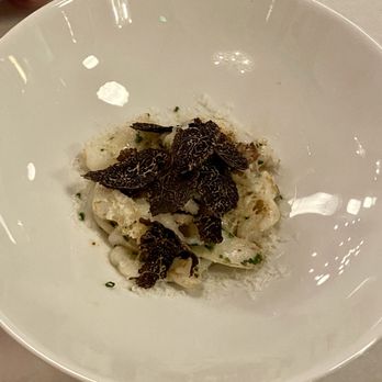 East End Bistrot - Cuttlefish pasta with aged black truffle - French Near Me - Raleigh, North Carolina