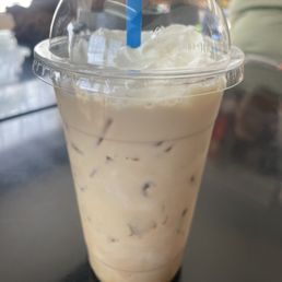 White chocolate lavender latte White chocolate lavender latte