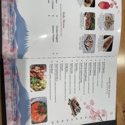 Flaming Fusion - Menu