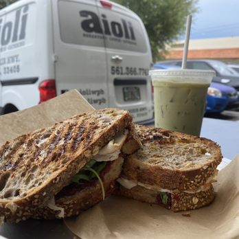 Aioli - Turkey and Brie sand - Cafes Near Me - West Palm Beach, Florida