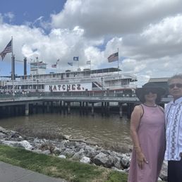 Parents with the boat