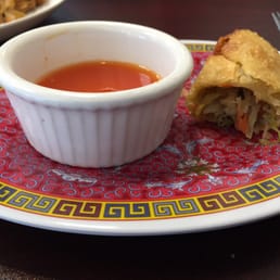Free egg roll for checking in on Yelp! Free egg roll for checking in on Yelp!