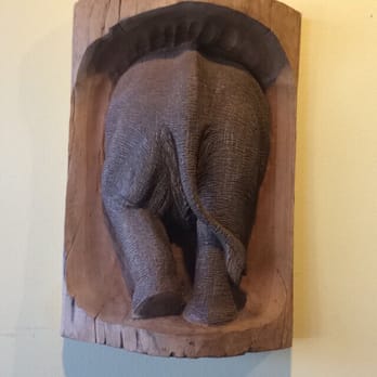 Thai Pan - A little elephant butt never hurt anyone. There's a lot of elephant artwork in here. - Thai Near Me - Denver, Colorado Thai Pan - A little elephant butt never hurt anyone. There's a lot of elephant artwork in here. - Thai Near Me - Denver, Colorado