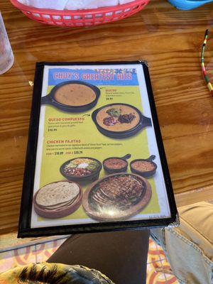 Menu photo 1 Chuy's Dallas, TX Menu photo 1 Chuy's Dallas, TX