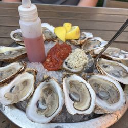 The Gahan House - Oysters! A 1/2 dozen oysters with beer for $25.