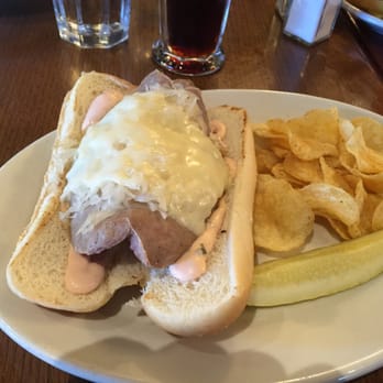 The Glockenspiel - Bratwurst Reuben - German Near Me - Mount Angel, Oregon