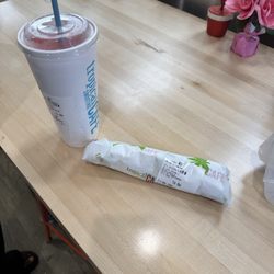 Tropical Smoothie Cafe - WATERMELON MOJITO® SMOOTHIE ALL AMERICAN WRAP
