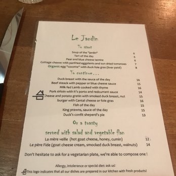 Le Jardin d'en Face - French Near Me - Paris, 75 Le Jardin d'en Face - French Near Me - Paris, 75