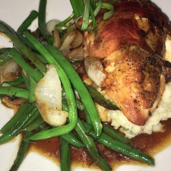 Main Street Farmer Eatery - MSF Frenched Chicken - prosciutto-wrapped, garlic and sage-stuffed chicken. - New American Near Me - Saint Michael, Minnesota Main Street Farmer Eatery - MSF Frenched Chicken - prosciutto-wrapped, garlic and sage-stuffed chicken. - New American Near Me - Saint Michael, Minnesota