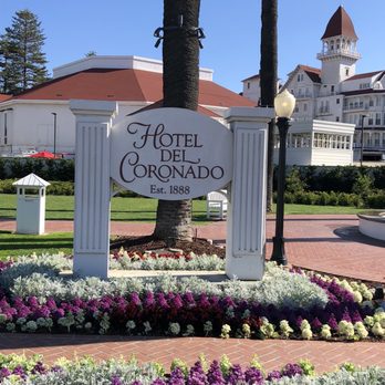 Hotel del Coronado, Curio Collection by Hilton - Front of hotel off Orange Ave. - Coronado, CA