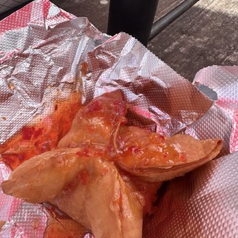 Rose's Kitchen - Giant crab Rangoon - Thai Near Me - Manchaca, Texas