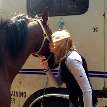 Lessons With Denise - Me thanking Lobo, Denise's horse, after a lesson. - Horseback Riding Near Me Lessons With Denise - Me thanking Lobo, Denise's horse, after a lesson. - Horseback Riding Near Me
