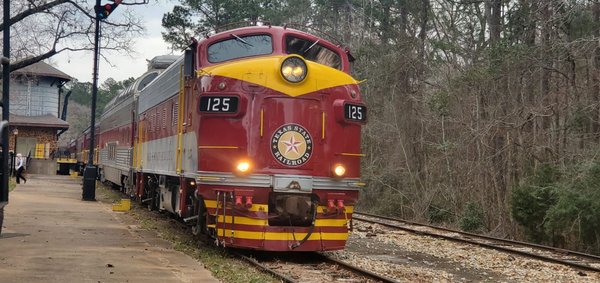 Texas State Railroad - Rusk Depot by null