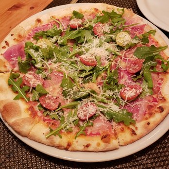 Oltre Mare - pizza crudo e rucola ($19) - Italian Near Me - San Diego, California Oltre Mare - pizza crudo e rucola ($19) - Italian Near Me - San Diego, California