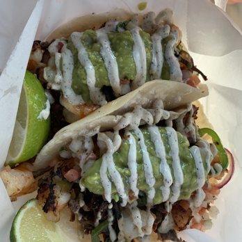 Sonora Grill - Surf and turf tacos (one order comes with 2) - Mexican Near Me - Moreno Valley, California